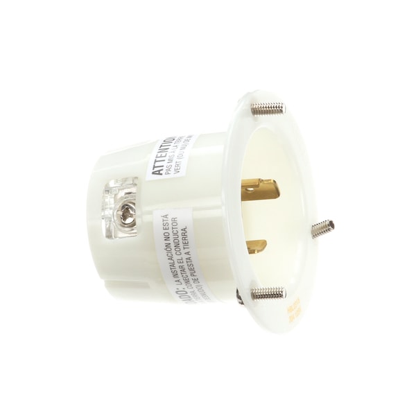Inlet, Male, Twist, 20A, 125V